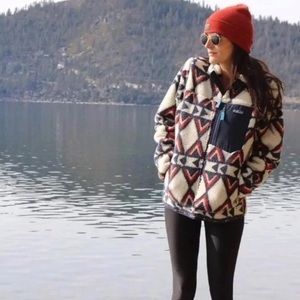 RARE HTF NWOT Patagonia Retro X Aztec Fleece sz L